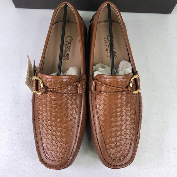 Carlos Santana Malone Interweave Loafer Shoes Size 8 - Picture 6 of 9